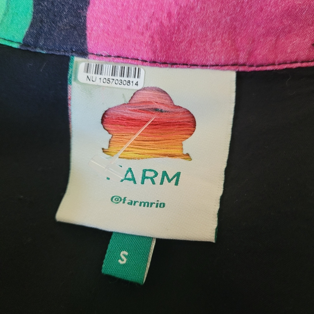 Farm Rio Kimono Wrap Belted Robe. - Picture 6 of 8